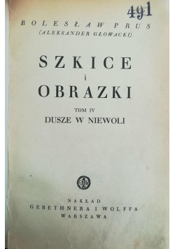 Szkice i obrazki, tom IV, 1935 r.