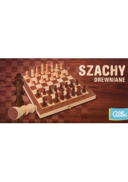 Szachy drewniane