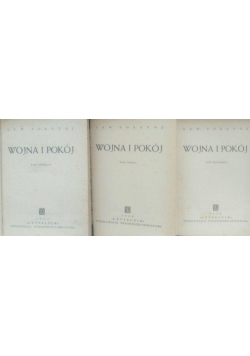Wojna i pokój, Tom I, II, IV