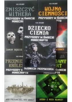 Przygody w świecie Minecrafta, zestaw 5 książek