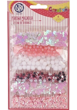 Cekiny mix Perłowa magnolia ASTRA