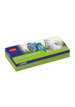 Glina samoutwardzalna MONA, biała, 500 g