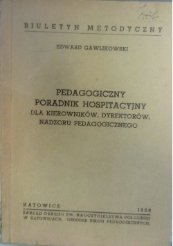 Pedagogiczny poradnik hospitacyjny