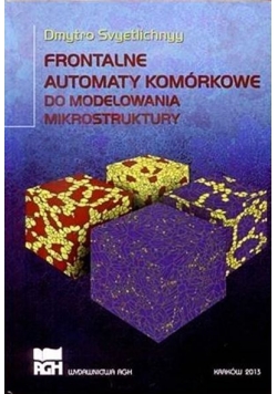 Frontalne automaty komórkowe do modelowania mikrostruktury