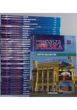 Kolekcja Nasza Polska, zestaw 37 książek