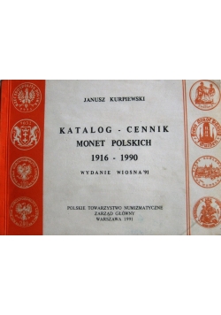 Katalog cennik monet polskich 1916 do 1990