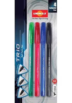 Długopis Trio standard 4 kolory UNOMAX