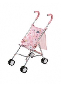 Baby born - Wózek Spacerówka z torbą na zakupy