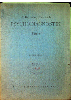 Psychodiagnostik Tafeln