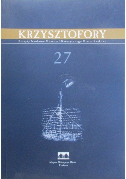 Krzysztofory, Tom XXVII
