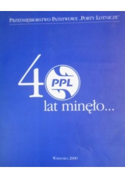 40 lat minęło