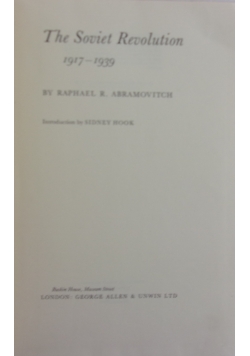 The Soviet Revolution