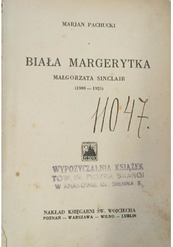 Biała margerytka