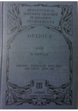 P. Ovidius Naso Tom I, 1903 r.