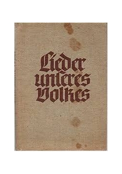 Lieder  unseres Volkes , 1943 r.