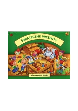 Świąteczne prezenty Trójwymiarowe obrazki