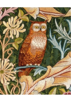 Karnet 17x14cm z kopertą Detail from The Owl wall hanging