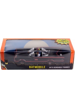 Batmobil Batman Classic 1966 + 2 mini figurki