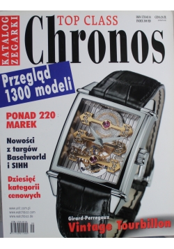 Katalog zegarków Top Class chronos