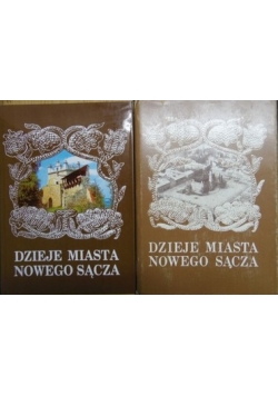 Dzieje Miasta Nowego Sącza 2 Tomy