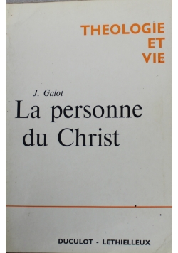 La personne du Christ