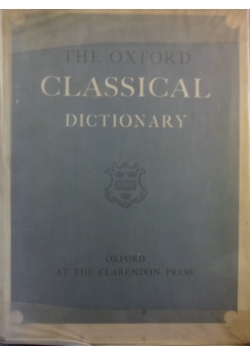 The Oxford Classical Dictionary