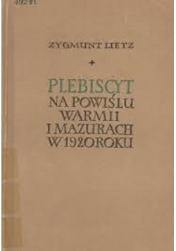 Plebiscyt na Powiślu Warmii i Mazurach w 1920 roku