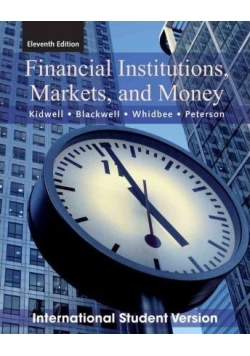 Financial Institutions Markets and Money