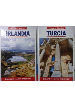 Turcja, Irlandia, zestaw 2 książek