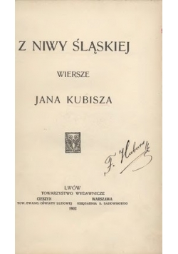Z Niwy Śląskiej 1902 r