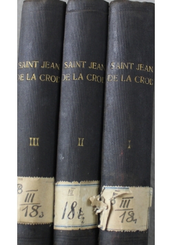Saint Jean de la Croix 3 tomy ok 1880 r