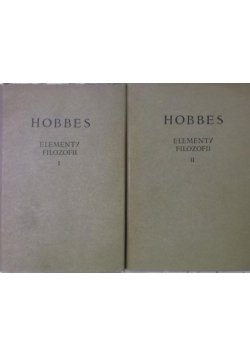 Elementy Filozofii,tom I i II