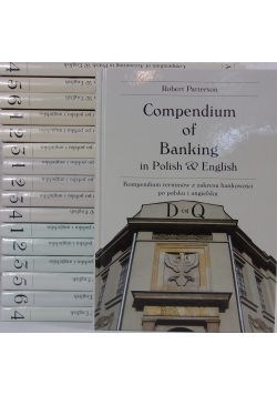 Compendium of Banking in Polish & English ,zawiera 16 książek