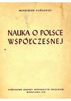 Nauka o Polsce współczesnej  1948 r.