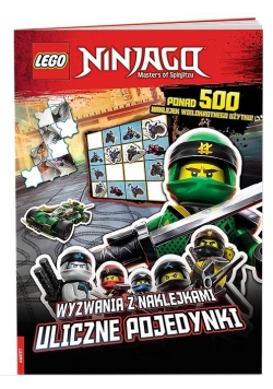 LEGO (R) Ninjago. Wyzwania z naklejkami. Uliczne...