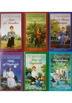 The Anne of Green Gables Novels ,Zestaw 6 książek