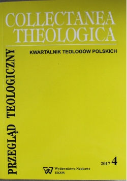 Collectanea Theologica Nr 4 Kwartalniuk teologów polskich