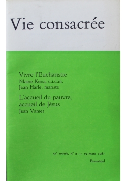Vie consacree nr 2 - 15