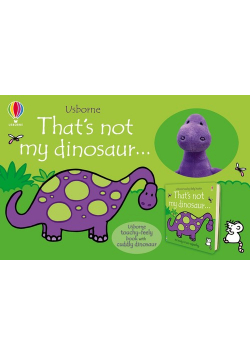 That's not my dinosaur Book and Toy