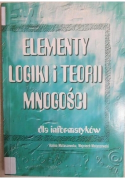 Elementy logiki i teorii mnogości dla informatyków