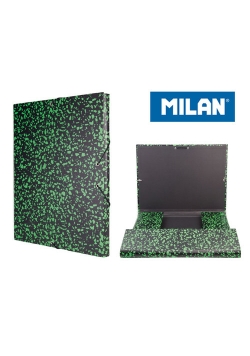 Teczka MILAN A4 gruba z gumką TEXTURE