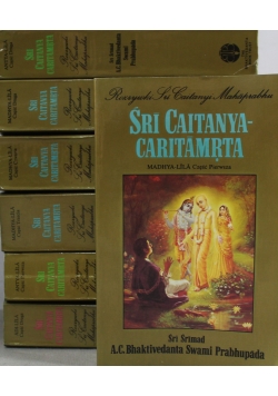 Sri Caitanya Caritamrta zestaw 7 tomów