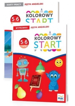 Kolorowy start. 5 i6 latki. J.angielski Pakiet MAC