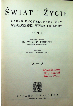 Świat i życie reprint z 1933 r.