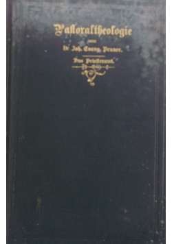 Pastoraltheologie, 1904 r.
