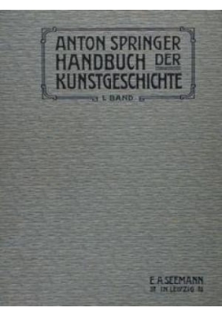 Handbuch der kunstgeschichte, 1950 r.
