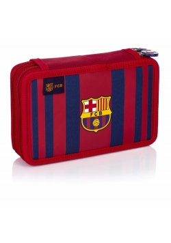 Piórnik podwójny bez wyposażenia Barcelona Barca Fan 6