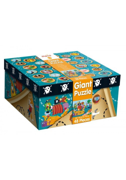 Ludattica Giant Puzzle Statek piratów