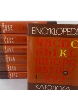 Encyklopedia Katolicka, Zestaw 7 książek + wykaz skrótów