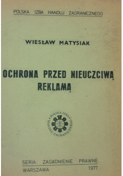 Ochrona przed nieuczciwą reklamą